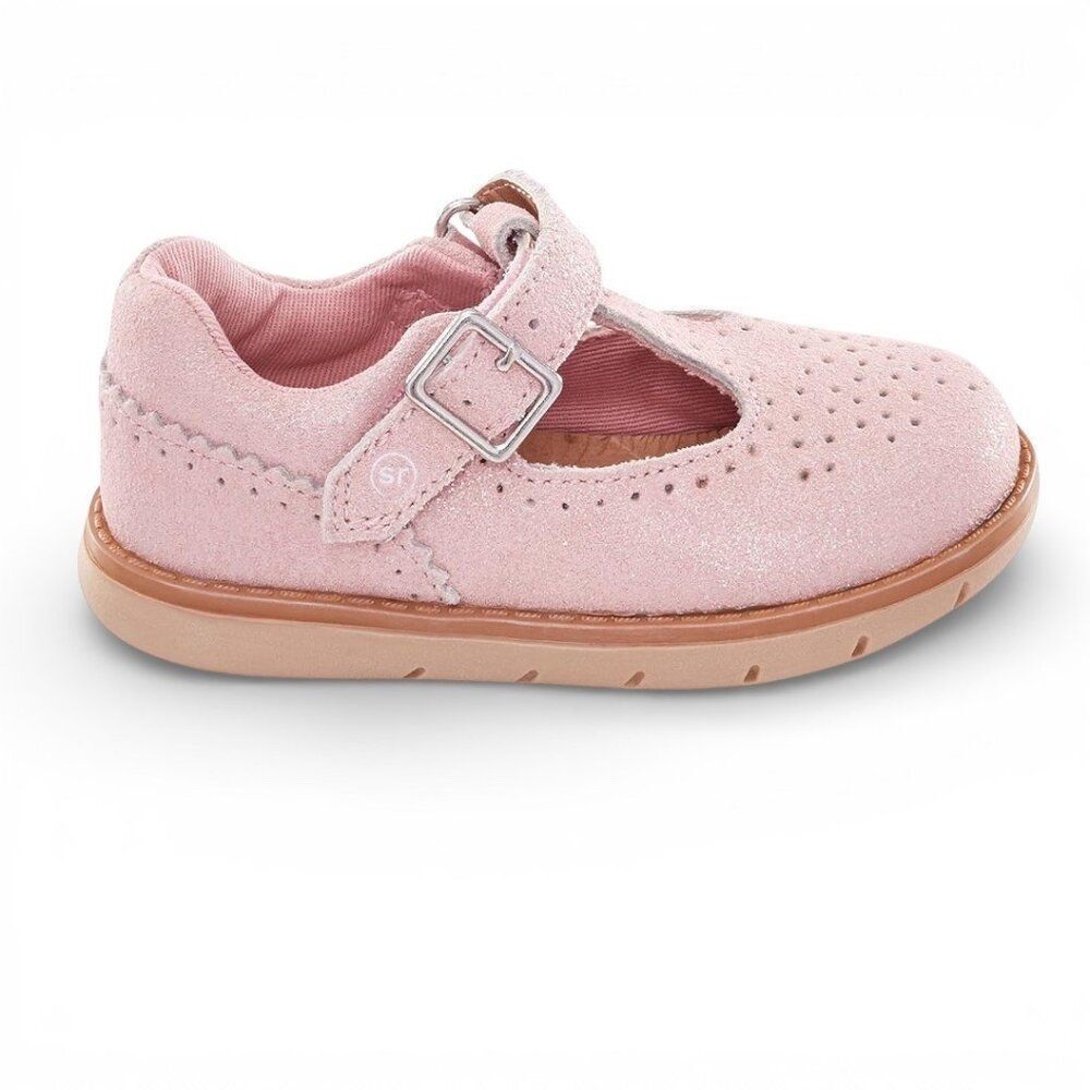 Stride Rite SRT Leather Nell Mary Jane Supportive Toddler Girls Shoes  6.5 W